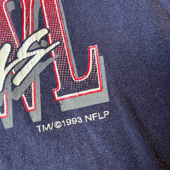 Dallas Cowboys 30 Year Old Vintage Single Seam T Shirt Mens MD - Picture 3 of 8